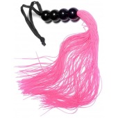 Розовая силиконовая плеть - 35,5 см. - Boys of Toys - купить с доставкой в Ельце