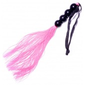 Розовая силиконовая плеть - 35,5 см. - Boys of Toys - купить с доставкой в Ельце