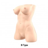 Телесный мастурбатор-торс Jessica B - Naked Factory - в Ельце купить с доставкой