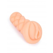 Телесный мастурбатор-вагина с вибропулей и эрекционными кольцами в комплекте - Sexy Girl - в Ельце купить с доставкой