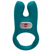 Зеленое эрекционное виброкольцо Nos - Fun Factory - в Ельце купить с доставкой