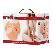 Телесный мастурбатор Liora с 2 любовными тоннелями - Baile - в Ельце купить с доставкой