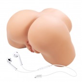 Телесный мастурбатор Olivia с 2 любовными отверстиями - Baile - в Ельце купить с доставкой