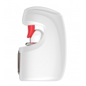 Белый мастурбатор с язычком и возвратно-поступательными движениями - Secwell - в Ельце купить с доставкой