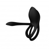 Черное эрекционное виброкольцо Bayek с пультом ДУ - Zalo - в Ельце купить с доставкой