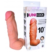 Фаллическая насадка Харнесс UNICOCK 10  - 25 см. - LOVETOY (А-Полимер) - купить с доставкой в Ельце
