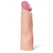 Реалистичная насадка с ярко выраженной головкой - 16,5 см. - A-toys - в Ельце купить с доставкой