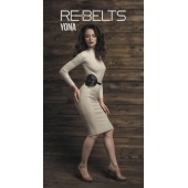 Пояс с клёпками Yona Black - Rebelts - купить с доставкой в Ельце