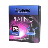 Стимулирующая насадка с усиками и шипиками Platino  Ураган - Sitabella - купить с доставкой в Ельце