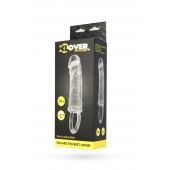 Прозрачная насадка с петлёй для фиксации - 14 см. - ToyFa - в Ельце купить с доставкой