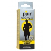 Спрей-пролонгатор длительного действия pjur SUPERHERO Strong Spray - 20 мл. - Pjur - купить с доставкой в Ельце