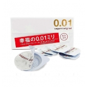 Супер тонкие презервативы Sagami Original 0.01 - 5 шт. - Sagami - купить с доставкой в Ельце
