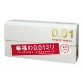 Супер тонкие презервативы Sagami Original 0.01 - 5 шт. - Sagami - купить с доставкой в Ельце