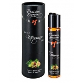 Массажное масло с ароматом экзотических фруктов Huile de Massage Gourmande Fruits Exotiques - 59 мл. - Plaisir Secret - купить с доставкой в Ельце