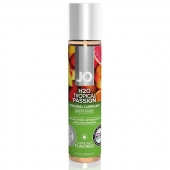 Смазка с ароматом тропических фруктов JO Flavored Tropical Passion - 30 мл. - System JO - купить с доставкой в Ельце