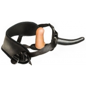 Женский страпон с вагинальной пробкой Woman Strap - 12 см. - LOVETOY (А-Полимер) - купить с доставкой в Ельце