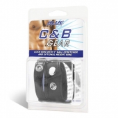 Утяжка для мошонки и пениса Cock Ring With 1  Ball Stretcher And Optional Weight Ring - BlueLine - купить с доставкой в Ельце