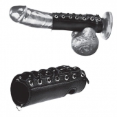 Сбруя на член на шнуровке 5  Cock Sheath - BlueLine - купить с доставкой в Ельце