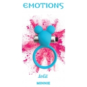 Голубое эрекционное виброколечко Emotions Minnie Breeze - Lola Games - в Ельце купить с доставкой
