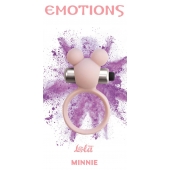 Розовое эрекционное виброколечко Emotions Minnie Light pink - Lola Games - в Ельце купить с доставкой