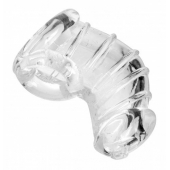Насадка для ограничения эрекции Detained Soft Body Chastity Cage - XR Brands - купить с доставкой в Ельце