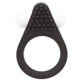 Чёрное эрекционное кольцо LIT-UP SILICONE STIMU RING 1 BLACK - Dream Toys - в Ельце купить с доставкой