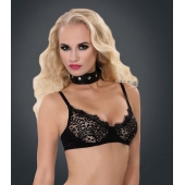 Полиуретановый ошейник с пуклями и D-кольцами Collar with Studs - Blush Novelties - купить с доставкой в Ельце