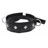 Полиуретановый ошейник с пуклями и D-кольцами Collar with Studs - Blush Novelties - купить с доставкой в Ельце