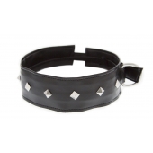 Полиуретановый ошейник с пуклями Collar with Studs - Blush Novelties - купить с доставкой в Ельце