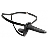 Женский страпон с вагинальной пробкой Double Penetrix Strap-on - 15 см. - Pipedream - купить с доставкой в Ельце