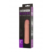 Насадка-удлинитель Extension sleeve телесного цвета - 18,5 см. - Sitabella - в Ельце купить с доставкой