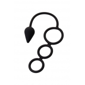 Тройное эрекционное кольцо с анальным хвостом Drop S-size - Erotist Adult Toys - в Ельце купить с доставкой