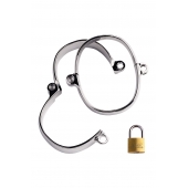 Металлический наручники с замком - ToyFa - купить с доставкой в Ельце