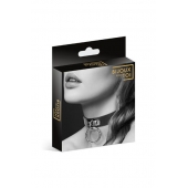 Узенький ошейник из полиуретана с кольцом - Bijoux Pour Toi - купить с доставкой в Ельце