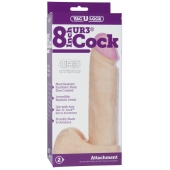 Ультрареалистичная насадка для трусиков Vac-U-Lock 8  ULTRASKYN Cock - 20,57 см. - Doc Johnson - купить с доставкой в Ельце