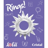 Прозрачное эрекционное кольцо Rings Cristal - Lola Games - в Ельце купить с доставкой