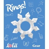 Прозрачное эрекционное кольцо Rings Gear - Lola Games - в Ельце купить с доставкой