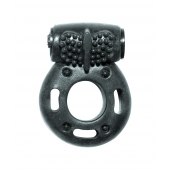 Черное эрекционное кольцо с вибрацией Rings Axle-pin - Lola Games - в Ельце купить с доставкой