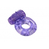 Фиолетовое эрекционное кольцо с вибрацией Rings Axle-pin - Lola Games - в Ельце купить с доставкой