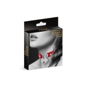 Красный чокер с замком в форме сердца - Bijoux Pour Toi - купить с доставкой в Ельце