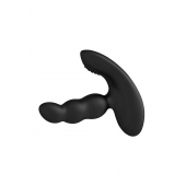 Черный силиконовый стимулятор простаты Levett Nitoc с пультом ДУ - Levett - в Ельце купить с доставкой