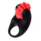 Чёрно-красное эрекционное виброкольцо Erotist - Erotist Adult Toys - в Ельце купить с доставкой