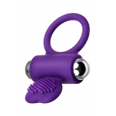 Фиолетовое виброкольцо с ресничками JOS PERY - JOS - в Ельце купить с доставкой