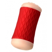 Двухсторонний мастурбатор JOS  NADIN в красном цилиндре - JOS - в Ельце купить с доставкой