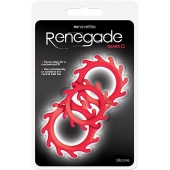 Набор из 3 красных эрекционных колец Renegade Gears - NS Novelties - в Ельце купить с доставкой
