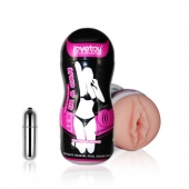 Мастурбатор-вагина Sex In A Can Vibra Vagina Tunnel - Lovetoy - в Ельце купить с доставкой