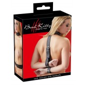 Фиксация на шею и запястья Bad Kitty Neck and Hand Restraints - Orion - купить с доставкой в Ельце