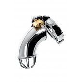 Серебристый мужской пояс верности TOYFA Metal - ToyFa - купить с доставкой в Ельце