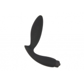 Чёрный вибростимулятор простаты Sex Expert Vibe Pleasure - Sex Expert - в Ельце купить с доставкой