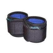 Неопреновые черно-синие наручники - Sitabella - купить с доставкой в Ельце